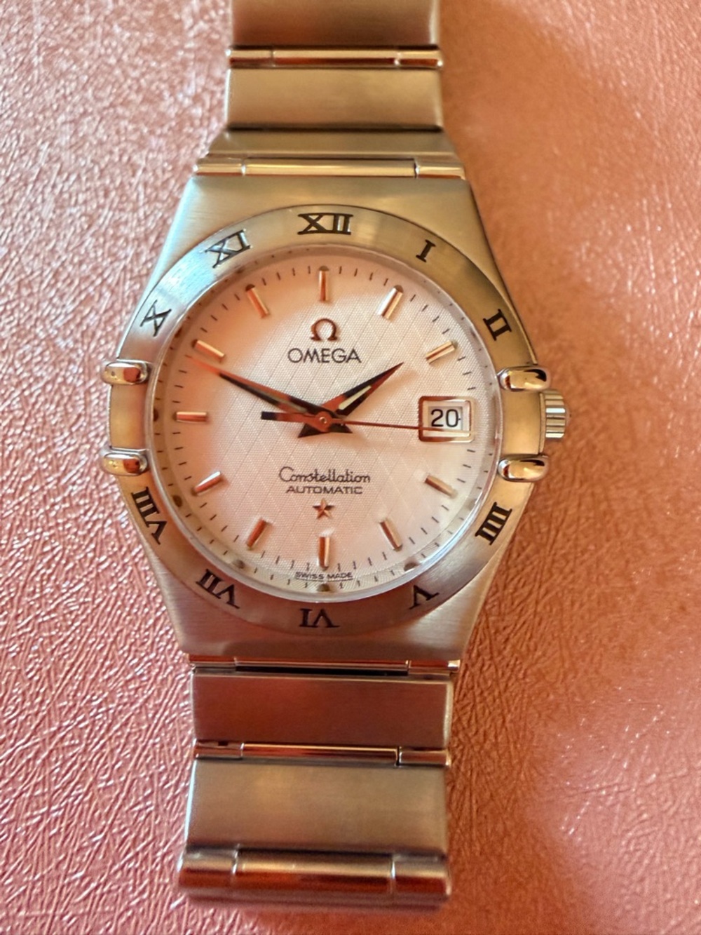Automatic Omega Constellation Silver Watch - Picture 2 of 4